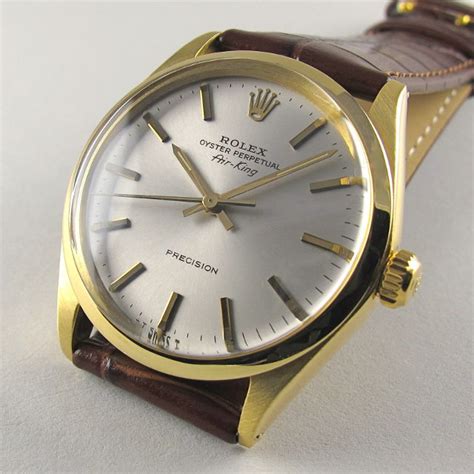 vintage rolex air king on wrist|rolex perpetual air king.